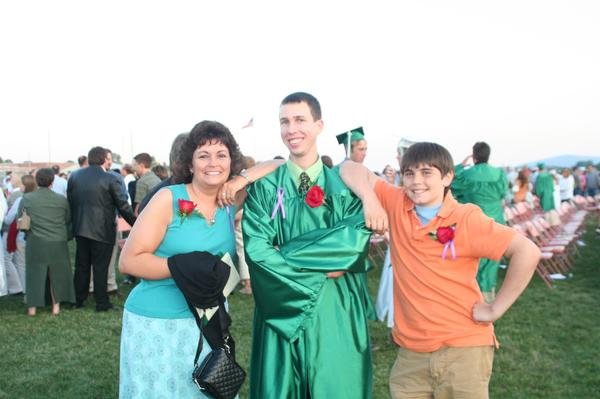 Alisha's mom, Zachary Crouse, and Austin