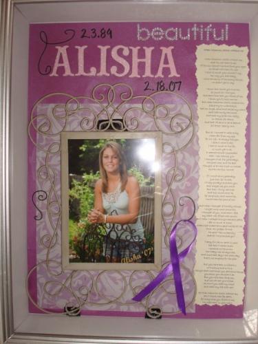 Alisha's shadowbox